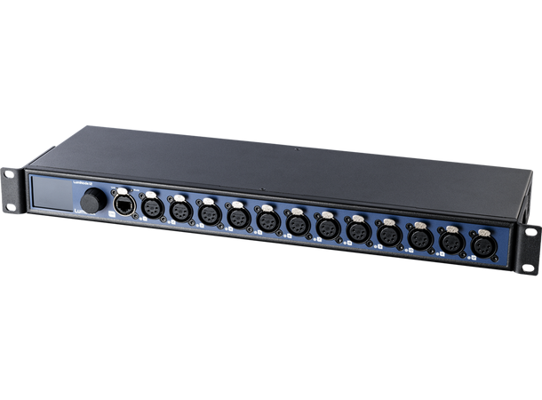 LUMINEX Luminode 12 DMX/RDM NODE 12 x DMX/RDM, 16 Processing engines, 19"