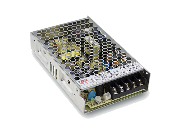 MEANWELL Strømforsyning 5VDC, 75W For LED strip etc.