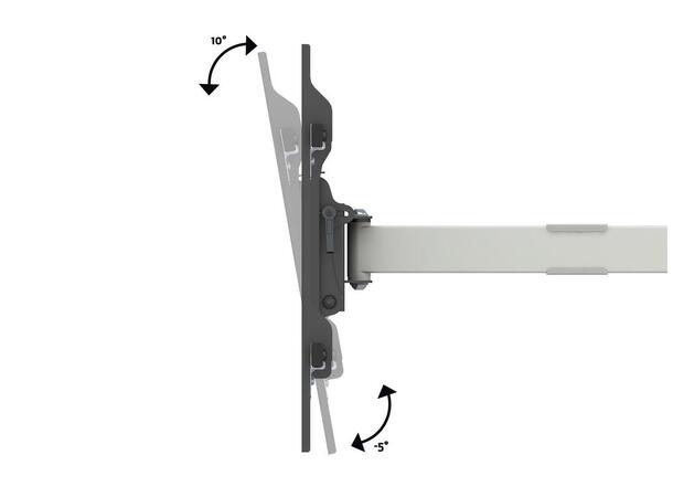 MULTIBRACKETS Veggfeste long reach VESA 800x400, 40kg, 101cm , 42-75", Hvit