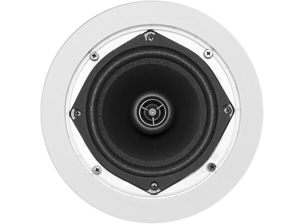 PROAUDIO CS520TO Himlingshøyttaler 5" 2-veis. 20W/100V. Hvit
