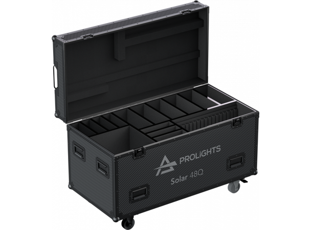 PROLIGHTS FCLS48Q Flightcase 6xSolar48Q 1.104 x 774 x 600 mm, 53kg