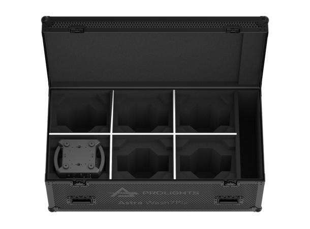 PROLIGHTS Flightcase Astrawash7pix 6 x Astrawash7pix