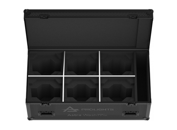 PROLIGHTS Flightcase Astrawash7pix 6 x Astrawash7pix