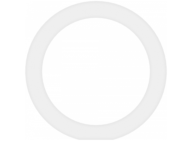 PROLIGHTS Låvedør og filterramme for EclDisplay (wash-linse), hvit