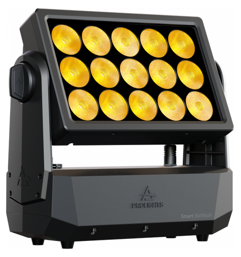 PROLIGHTS Smart BatWash, IP65 15 x 20W RGB+WW LED, CRI >93, W-DMX