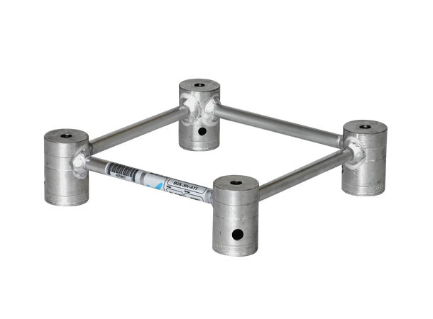 PROLYTE BOX-30V Boxcorner attachment Firkant, Alu, 7,5cm U/Boltesett