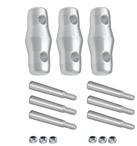 PROLYTE Koblingskit H40D Mutter/Mutter Kon, Spigot og  Mutter