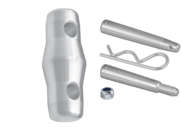 PROLYTE Koblingskit T48 Mutter/R-Klips Kon, Spigot, R-Klips og Mutter