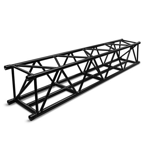 PROLYTE S52SV-L200 Firkanttruss 200cm, Sort, Ø50x4mm, Med Senterrør