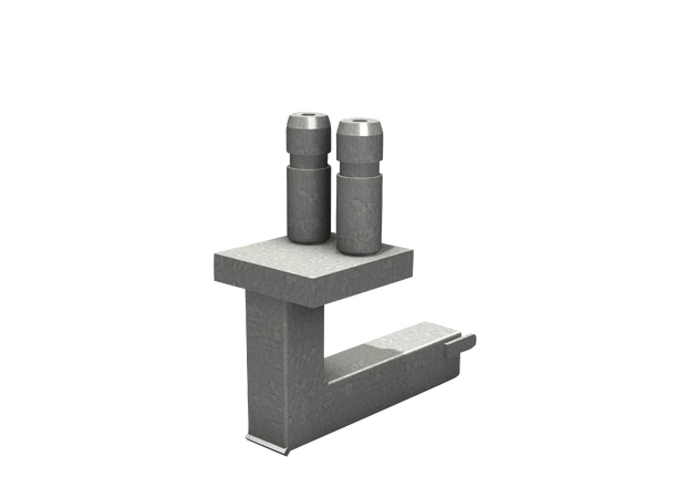 PROLYTE SM-RAIL Easyrail rekkverksklemme 100Kg, Dobbel, For Toppmontering