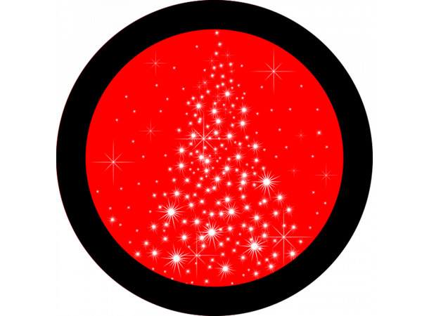 Prolights Gobo xmas Glitter Tree 2 F size,  1 Color