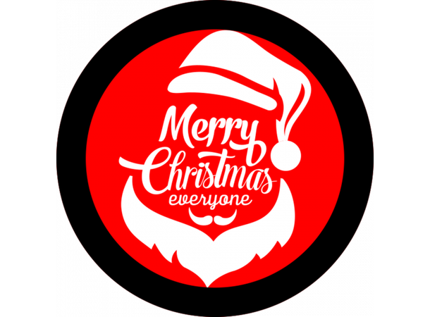 Prolights Gobo xmas Santa Greetings 2 F size,  1 Color
