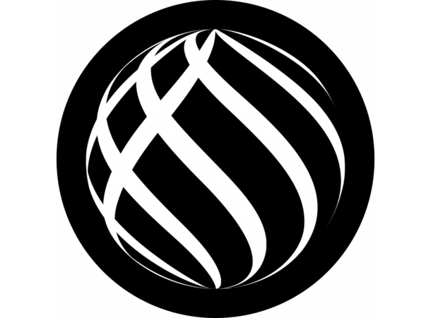 Prolights Gobo xmas xmas Ball 1 F size,  Black and white