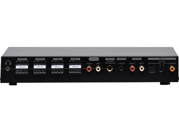 REDBACK A4199 4-kanals mikserforsterker 4 x 30W stereo utganger (15W+15W)