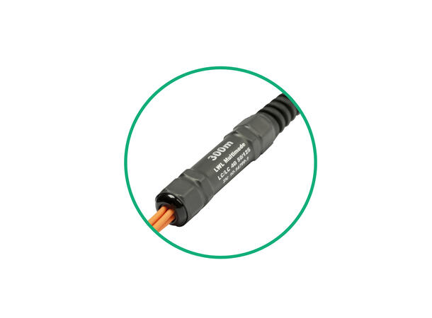 SOMMER OALX-L04/00-5000 OM3 Fiber 150m 4 x SC til 4 x SC Multimode fiber