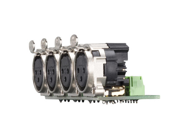 SOMMER SBC13-XB5FA Tilkoblingsmodul 4x XLR5f (B), skru- & multikontakt