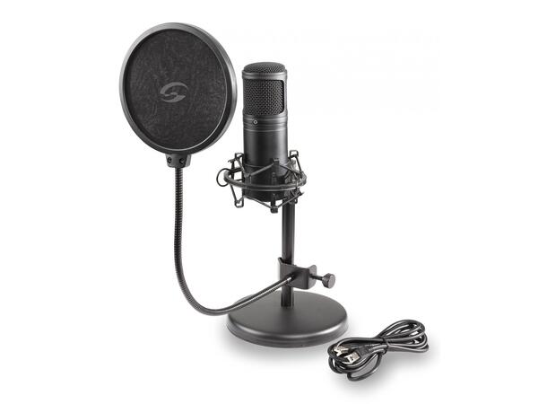 SOUNDSATION VOXTAKER 30-Kit USB Stormembran mikrofon med tilbehør