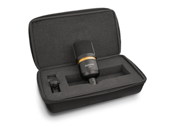 Audix A231 Studio Electret Condenser Mic Incl: carrying case & stand mount.