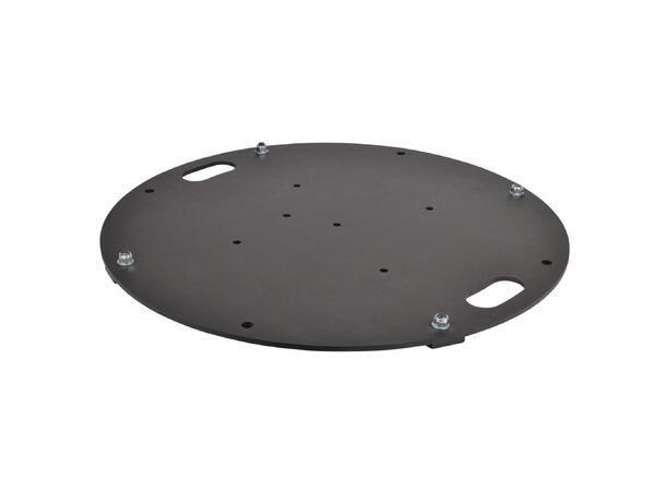 CONTESTAGE EM29BLOU29D74 Baseplate, sort Diameter 74cm, cc237mm, 290 x 290mm
