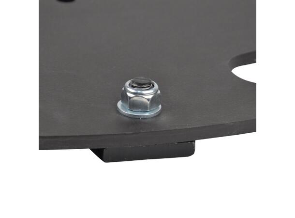 CONTESTAGE EM29BLOU29D74 Baseplate, sort Diameter 74cm, cc237mm, 290 x 290mm
