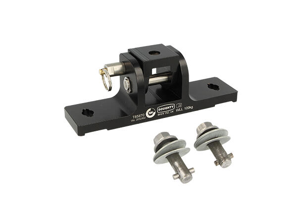 DOUGHTY Space saver omega brakett 142mm For Chauvet. SWL100Kg