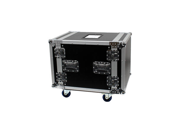 ELUMEN8 Rack Flightcase 10U 19", 510 x 520 x 480, Hjul