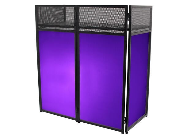 EQUINOX Combi Booth System Kompakt og sammenleggbar DJ booth