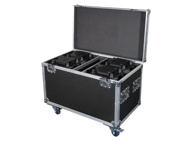 EQUINOX Flightcase for 4 x Fusion 260ZR Passer 4 x Fusion 260ZR