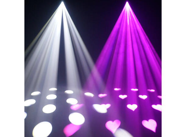 EQUINOX Helix XP 150 Gobo flower 150W LED, 7200K, 9- Colors, DMX, White
