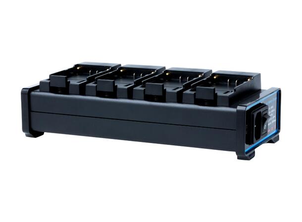 FXLION PL-SP40 quad lader for NP-F/D54 For Sony NP-F og Panasonic D54 serie