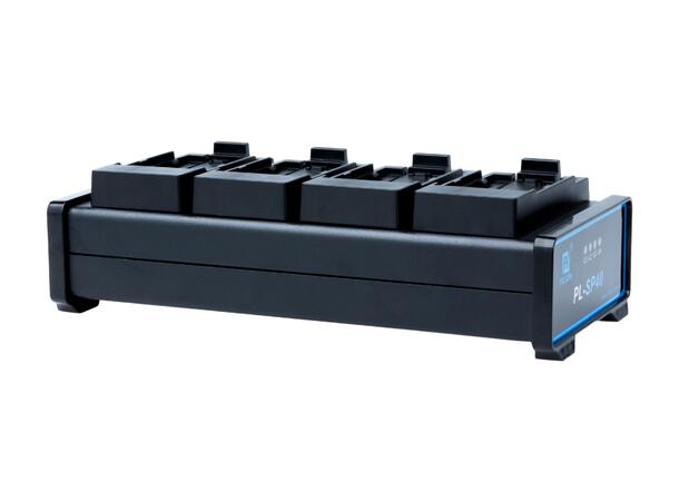 FXLION PL-SP40 quad lader for NP-F/D54 For Sony NP-F og Panasonic D54 serie