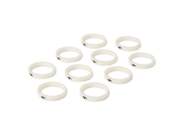 HICON HI-XC-40-WS Nummerring for XLR 10 stk, merket "4". For HICON XLR