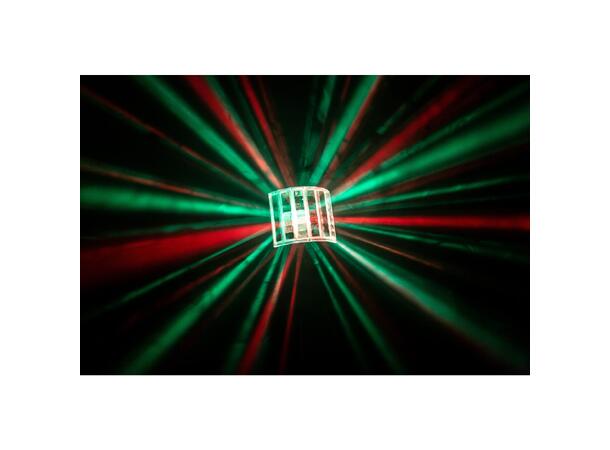 JB SYSTEMS USB DERBY Lyseffekt 4 x 2W LED. USB-C inn. Adapter inkludert