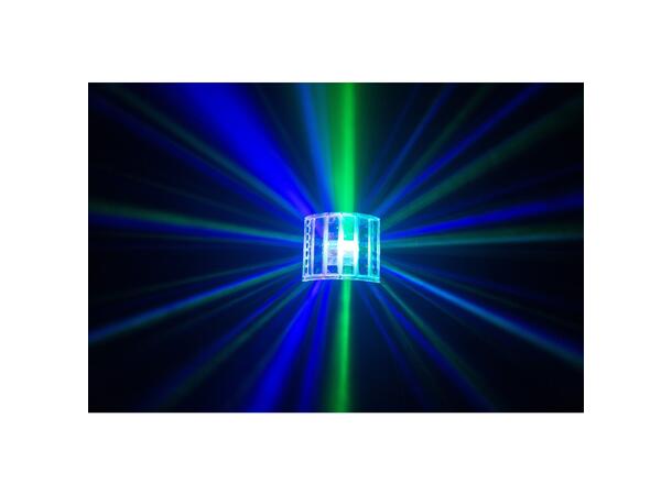 JB SYSTEMS USB DERBY Lyseffekt 4 x 2W LED. USB-C inn. Adapter inkludert