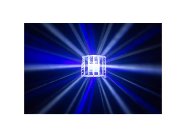 JB SYSTEMS USB DERBY Lyseffekt 4 x 2W LED. USB-C inn. Adapter inkludert