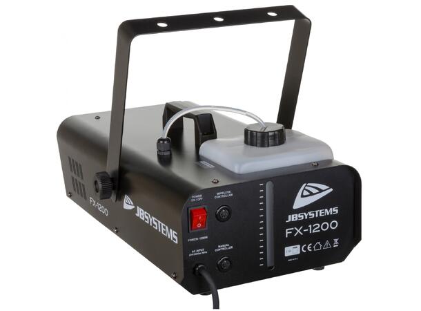 JB Systems FX-1200 Røykmaskin, 1200W Med trådløs fjernkontroll