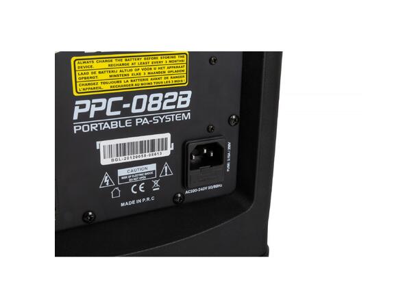 JB Systems PPC-082B Portabelt lydanlegg Med Bluetooth