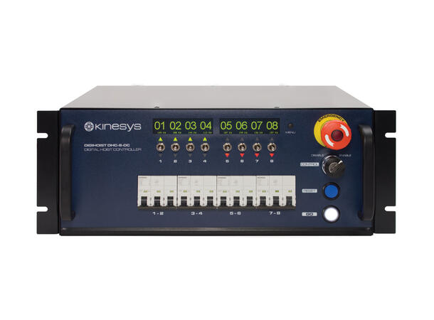 KINESYS Digihoist DC Motorstyring 32A - 8 Channel - 8x CEE Form