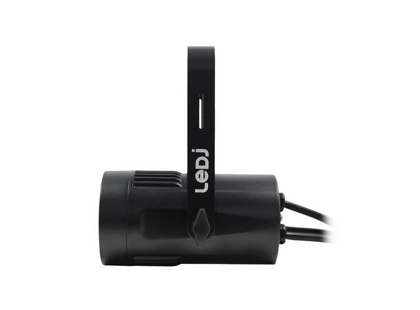 LEDJ 15W LED Eventspot DY, DMX Sort. 5000K daylight LED