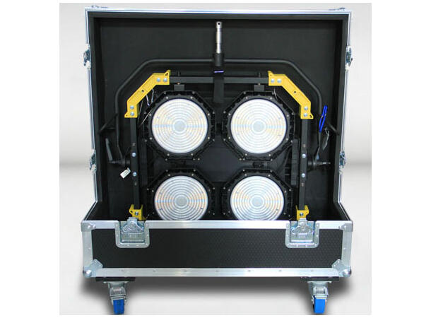 LIGHTSTAR Flightcase for LUXED-4 Med hjul