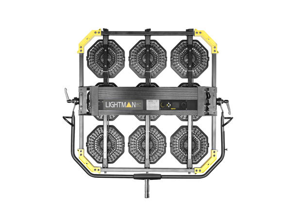 LIGHTSTAR LUXED-P9 RGBWW LED Spotlight 1440W. 2400K-10000K. Lumenradio mottaker