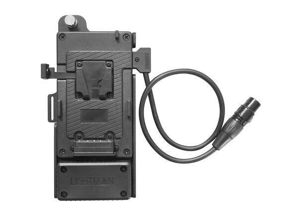LIGHTSTAR V-Mount Adapter for LUXED-S For 14.8V V-lock Batterier