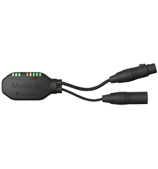 LUMENRADIO Moonlite CRMX Tranciever DMX512/RDM, Bluetooth, USB Ladekabel