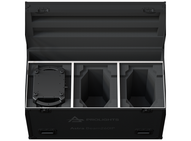 PROLIGHTS FCLASTRAB260IP Flightcase Til 3 x ASTRABEAM260