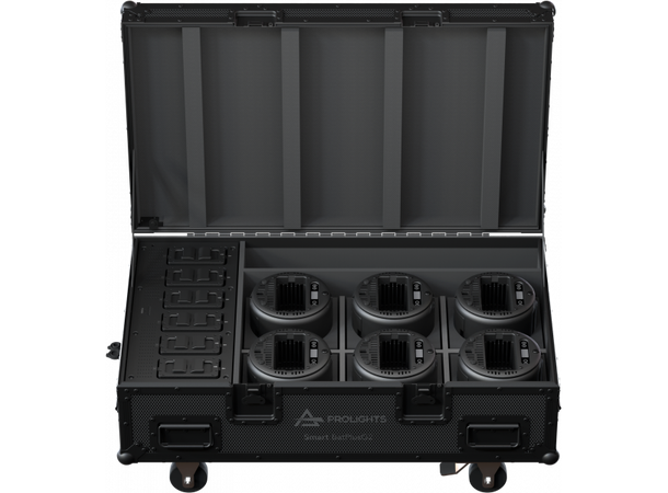 PROLIGHTS FCLSMARTBATPG2 Flightcase 6 x SmartBatPlusG2