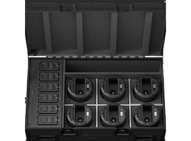 PROLIGHTS FCLSMARTBATPG2 Flightcase 6 x SmartBatPlusG2
