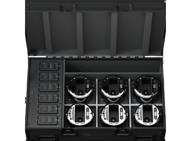 PROLIGHTS FCLSMARTBATPG2 Flightcase 6 x SmartBatPlusG2