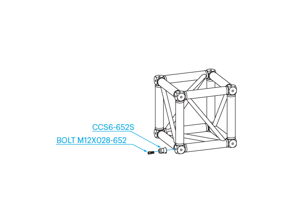 PROLYTE BOX-40L Boxcorner Alu U/Koblinger