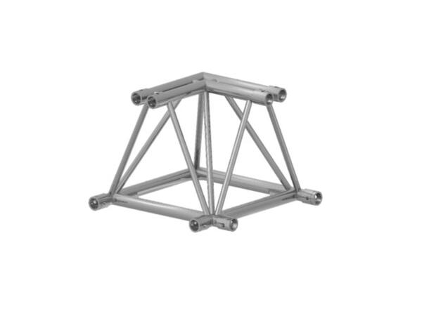 PROLYTE S52F-C003 Folding hjørne 2-Veis 90°, Alu, Ø50x4mm