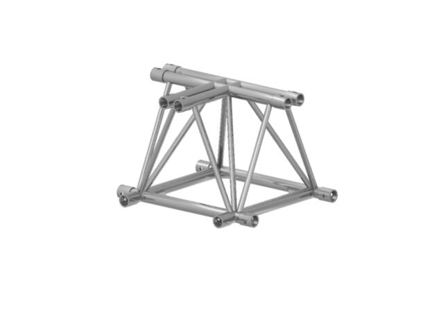 PROLYTE S52F-C017 Folding hjørne 3-Veis T, Alu, Ø50x4mm
